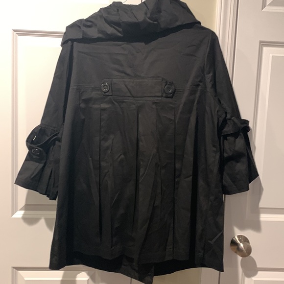 Woman’s Double Breasted Trench Coat size 2X - Picture 6 of 8